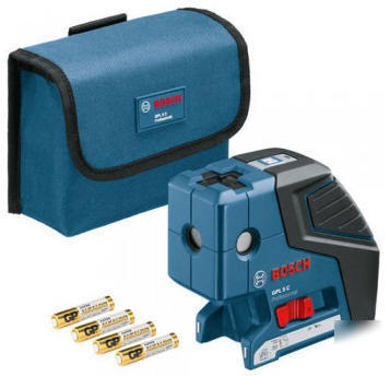 New bosch GPL5C laser PLS5 point line & square-5 beams 