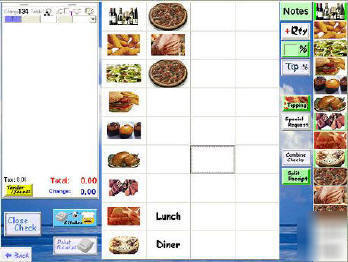 Pizzeria pizza delivery point of sales pos software