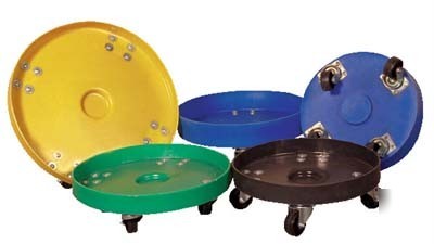 Polyethylene drum dollies- 30-gallon