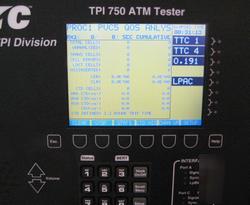 Ttc ttc tpi 750 atm tester TPI750 T1 E1 E3 DS3 option