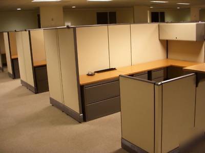 Used herman miller AO3 6â€™X7.5 or 7.5X7.5 workstations