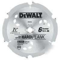 Dewalt hardi-plank&backer-board fiber cement saw blade