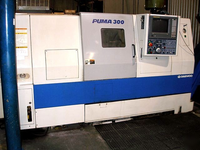 1999 daewoo puma 300C cnc lathe, 12