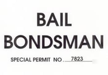 Bail bondsman windshield pass