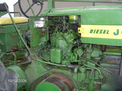 Exceptional 1957 john deere 720 diesel tractor 