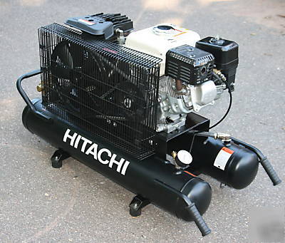 Hitachi EC2510E 5.5HP gas honda engine air compressor