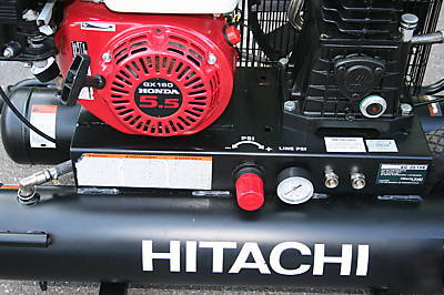 Hitachi EC2510E 5.5HP gas honda engine air compressor