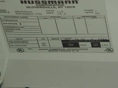 Hussmann open refrigerated merchandiser grab-n-go 40