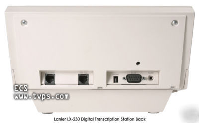 Lanier lx-230 LX230 digital transcription station