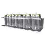 Mabis sundry jars - 1 each - plastic - clear