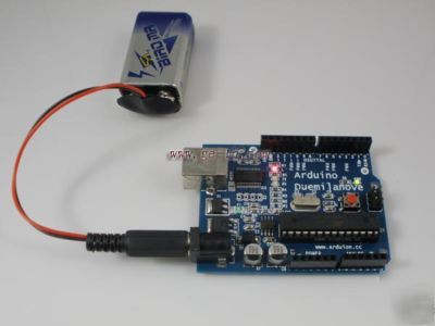 Arduino DUEMILANOVE2009 avr ATMEGA328P-20PU+9V/usb cabl