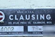 Clausing 612 surface grinder toolmaker machine 