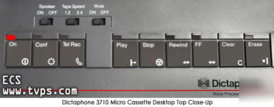 Dictaphone 3710 micro medical transcription transcriber