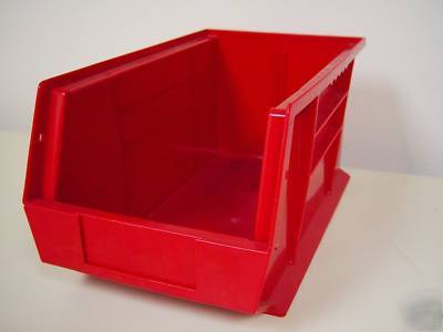 Med red quantum storage bins 14.75