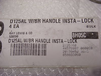 New 8 goodyear insta-lock type d fittings d 125AL 1 1/4