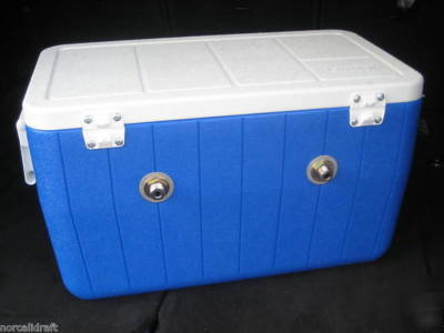 New draft keg beer dbl cooler jockey box kegerator ** **