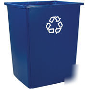 New rubbermaid 256B-73 glutton recycling container 