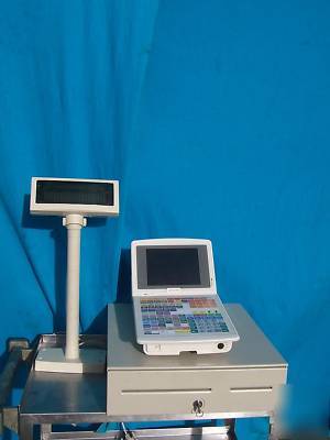 Quiznos nec commercial pos cash drawer system qpos 