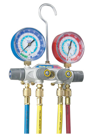 Yellowjacket 49967 titan 4-valve test/charging manifold