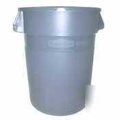 New bruteÂ® 44 gallon container without lid, gray