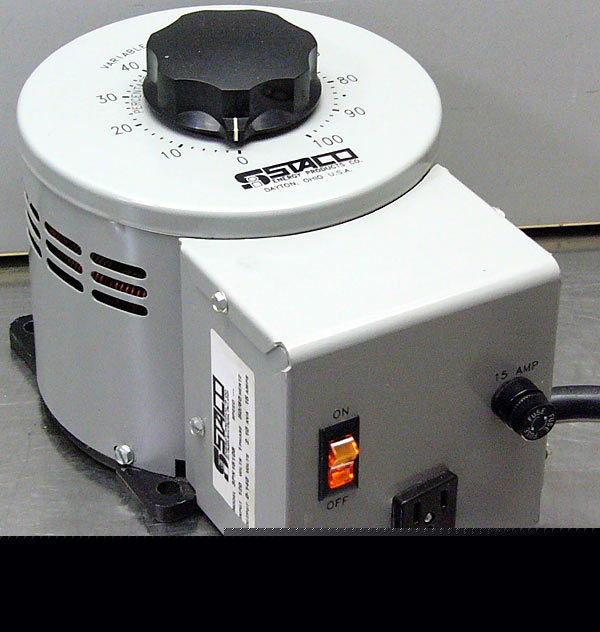 Staco 3PN variable autotransformer variac transformer
