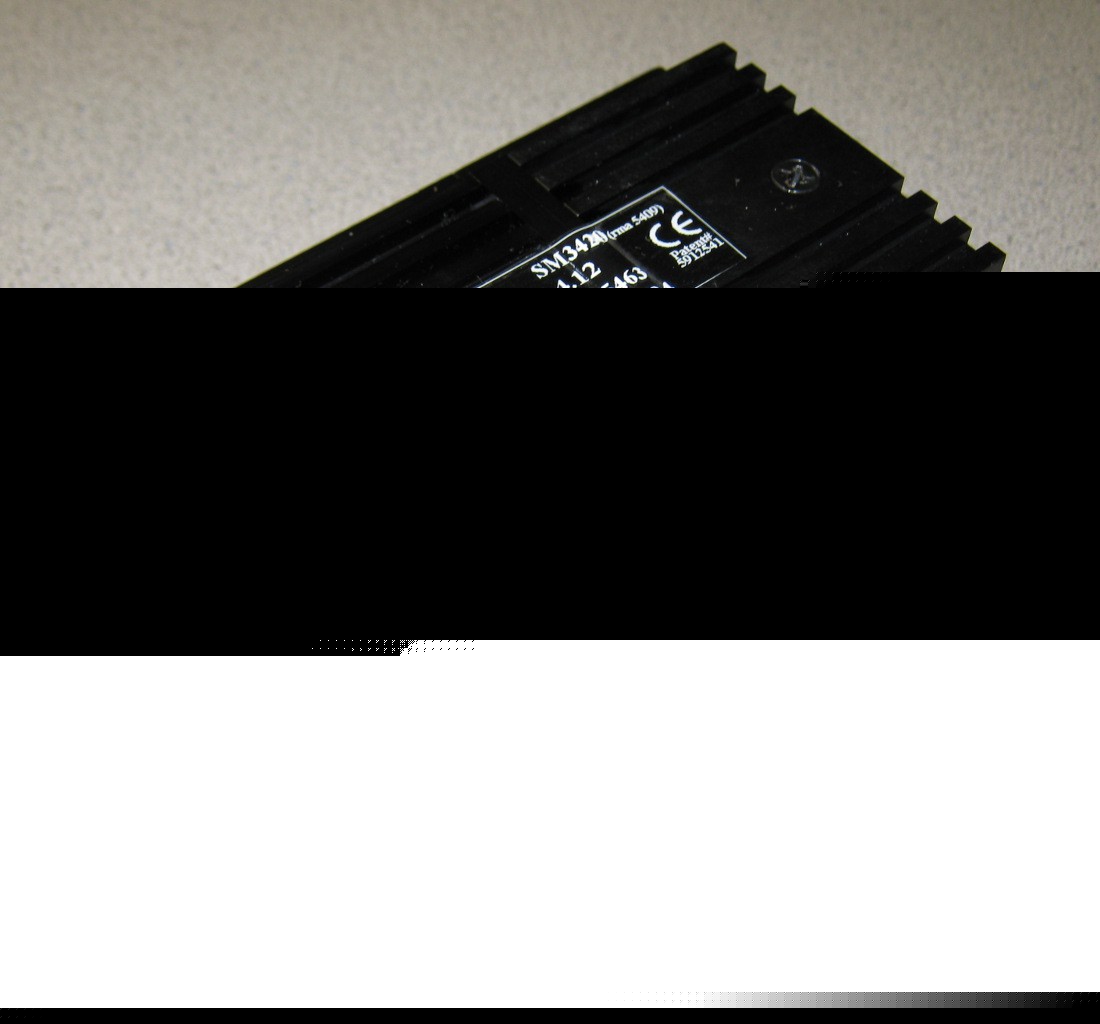 Animatics smartmotor SM3420 servo motor and accessories