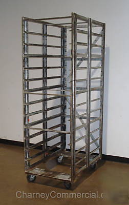 Heavy duty bakery rack full size pan dough bread deli