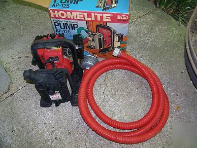 Homelite agricultural garden irrigation water pump 