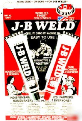 Jb j-b weld (1OZ tubes) epoxy adhesive #8265-s