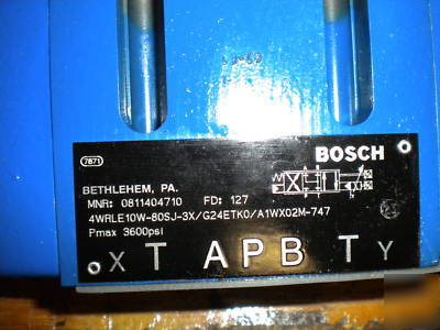 New bosch cn-valve for van dorn -ht molding machine ( )