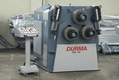 New durma pbh 100 angle roll 4 x 4 x 1/2