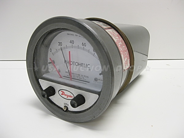 New dwyer instruments A3100 differential pressure gauge