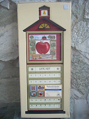 New teacher's gift deb strain school perpetual calendar 