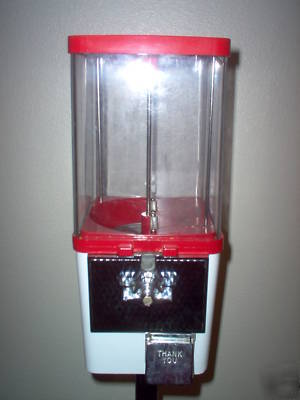 Vintage komet bulk candy vending machine 25 cent