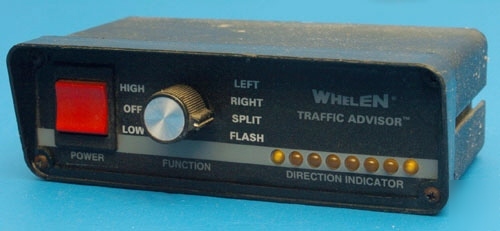 Whelen traffic advisor TACTRL1 light bar control head