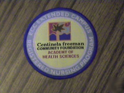 Ecc extended campus registered nursing program patch