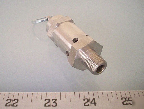 Generant high pressure relief valve 1/4Â” npt hprv