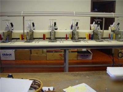 Hot deal six head ultramatic embroidery machine cheap 