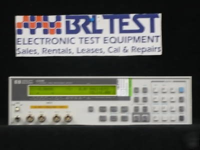 Hp 4349B high resistance meter, 4 channel , dc