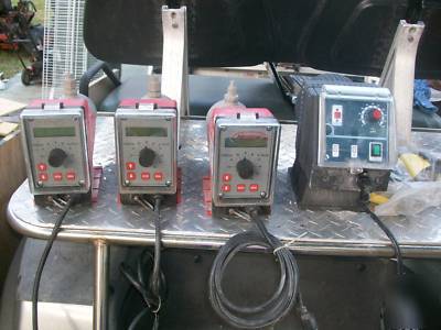 Hydraulic pumps & chemical metering pump