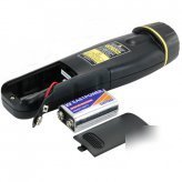 Laser sighted ultrasonic range finder