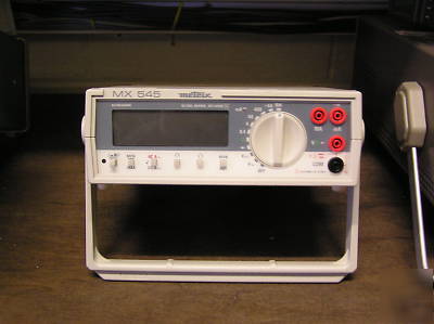 Metrix MX545 digital multimeter