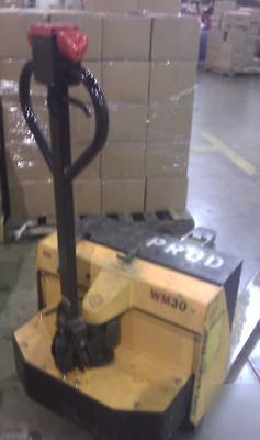 Multiton electric pallet jack / wm 30