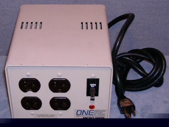 Oneac micro mate power conditioner/surge suppressor