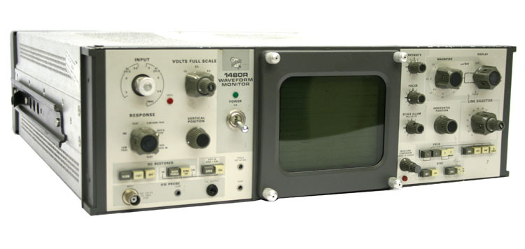 Tektronix 1480R tv ntsc waveform monitor analyzer