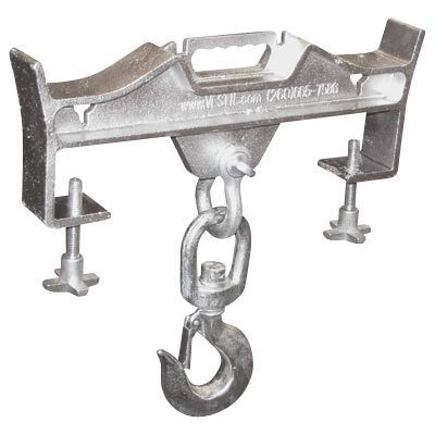 Vestil forklift double hoisting hook 4000-lb. capacity