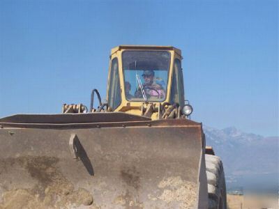 1981 fiat allis 745C wheel loader 