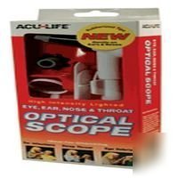 Acu-life optical scope ear nose throat eye kit exam