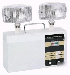 Automatic emergency safety dual light rechargeable 