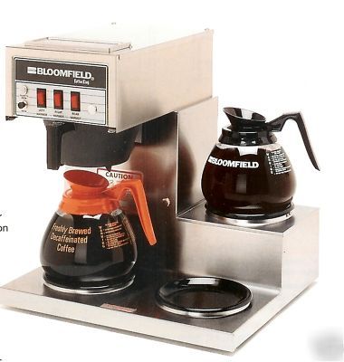 Bloomfield 8571 commercial 3-burner coffee brewer